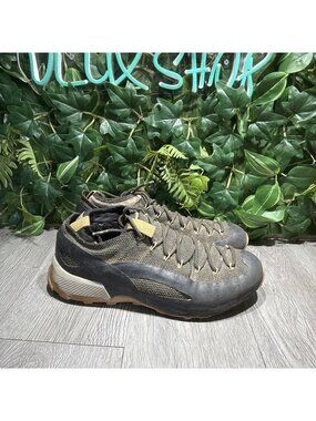 Naglev Unico Mondo Shoes Men's 42 / US 9-  Black Hiking Trail Shoes